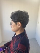 ソイクフ 高田馬場店(SOY-KUFU)&nbsp;20代30代40代流行メンズブルーブラック韓国マッシュパーマ