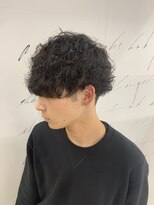 ジュベ(juve.) メンズカット＋スパイラルパーマ