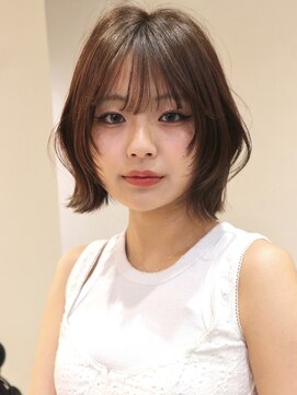 サイン 渋谷(SIGN) 10代/20代/タッセルボブ/レイヤーボブ/水光肌カラー