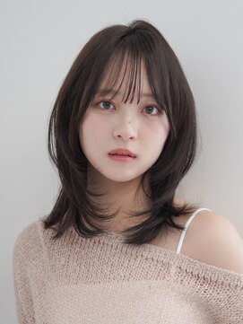 アンアミ シブヤ(Un ami shibuya) 【Un ami】レイヤー/ミディアムレイヤー　寺村佳乃