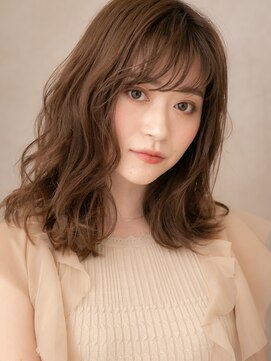 カバーヘア ブリス 志木南口駅前店(COVER HAIR bliss) デジタルパーマ大人巻き小顔エアリーミディアムX志木30代40代