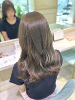 アソビ 表参道(ASOBI)&nbsp;ブリーチなしダブルカラー/オリーブベージュ/学割U24/表参道