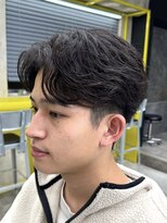 エイトメン 池袋東口店(EIGHT MEN)&nbsp;新規指名限定♪♪ メンズセンターパート/毛流れパーマ/刈り上げ