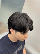 ノイセル 西本町(Noisyle) フェザーパーマスパイキーショートブルーブラックサーフカールy