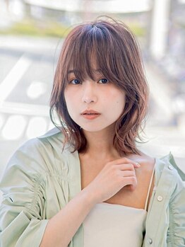 《平日 カット＋カラー￥8000》トレンドカラーや似合わせカットもお任せ☆こまめなメンテナンスにも◎