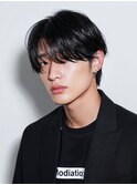 MEN’S HAIR/サーフカール/刈り上げセンターパート/水戸米沢