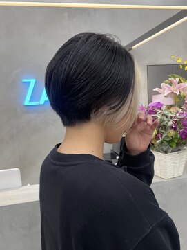 ザザ ZA/ZA 茗荷谷 大人ショート×フェイスフレーミング