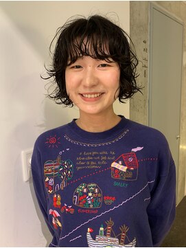 キャンバス 川崎(canvas.) ラフに動くボブパーマ｜抜け感のある今っぽスタイル