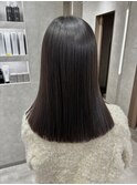 ワンレングス/縮毛矯正