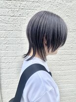 モリオ フロム ロンドン 成増店&nbsp;【morio成増 セリザワ】ショートウルフ グレージュカラー