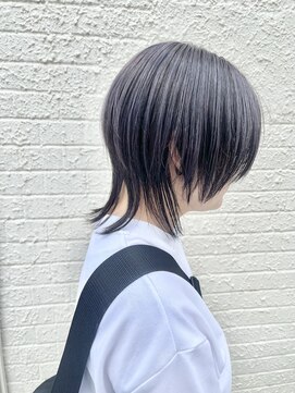 モリオ フロム ロンドン 成増店 【morio成増 セリザワ】ショートウルフ グレージュカラー