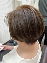 クール ヘアリズム 上田店(COOL Hair rhythm)&nbsp;丸みショートボブ