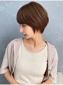 黒髪/ボブルフ/ネビージュ/韓国/ワンレン/盛岡/髪質改善/前髪