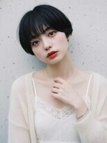 ヘアーメイクパウダー 天王寺寺田町店(Hair make powder)&nbsp;大人可愛い30代40代50代小顔マッシュショート丸みショート