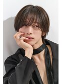 メンズシースルーラウンドマッシュウルフ