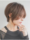☆【小顔見せ】首元すっきり横顔美人な大人ショートボブ