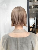 ローマー 明治神宮前 渋谷(ROAMER) 切りっぱなしハイトーンボブ