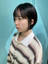 ヒマリ 自由が丘 緑が丘(Himari)&nbsp;丸みショート/骨格補正カット/小顔ヘア/30代40代50代