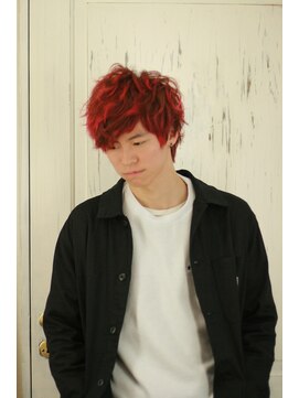 ララ(LALA) レッドメッシュ