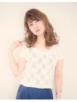 アオイ(AOI by A.Design)&nbsp;【ARISE都立大学】　フェミニン大きめカール・フレンチガーリー