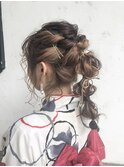 おしゃれ浴衣！      ヘアアレンジ&着付け