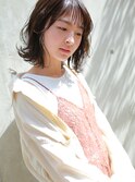 [Ravo]＊大人かわいい伸ばしかけボブ＊THROWカラー