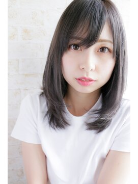 アズスペース シークエフエム 西八王子(As Space Siq FM) ミディアムレイヤーボブ/八王子/西八王子/高尾/目白台/北野