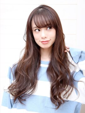 オーシャン(Ocean) [OCEAN Hair&Life藤原純] グレージュカラー×ゆるふわロング☆