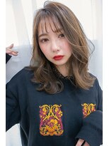 アンジェリカ JR和歌山駅前店(ANGELICA)&nbsp;ANGELICA ムルギョルウェーブ シースルーバング レイヤーカット