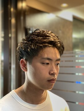 ヒロギンザ 新橋日比谷口店(HIRO GINZA) アップバングアスリートカット 新橋 日比谷、内幸町 理容室