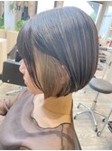 アッシュ×インナーベージュ