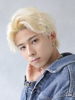 アンディ 御堂筋なんば店(ANDY)&nbsp;ホワイトフォールアップバング byタケシ【ANDY】