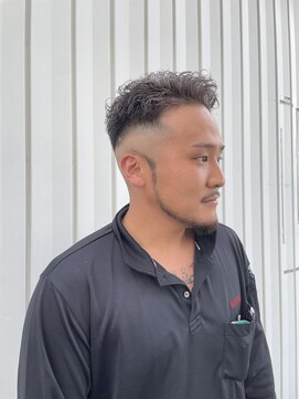 ステイジー(STAYG) フェードアップバングスパイラル　ハイライト