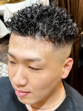 ヒロギンザバーバーショップ 大宮店(HIRO GINZA BARBER SHOP) 宮城リョータ　パーマ