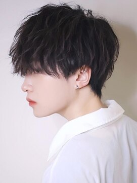 リップス 二子玉川店 (LIPPS) 波巻きウェーブ【マニッシュヘア】