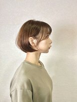 ヘアスペース クレール(hair space clair)&nbsp;【clair 清水恭平】20代30代40代　大人ナチュラル　横顔美人