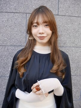 シュシュ(shushu) 小顔似合わせカット/薄めバング【有海一生】髪質改善