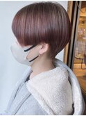 【morio原宿】前髪ありハンサムショート　かっこいいショート
