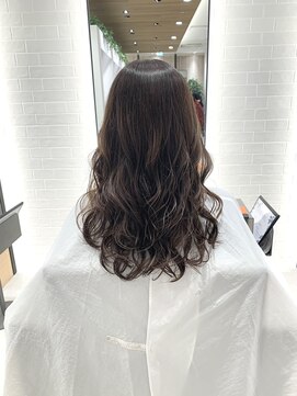 ステアケース 武蔵小杉店(stair:case) 武蔵小杉　セミロング　コテ巻きパーマ