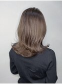 大人女性に向けた艶髪ショコラブラウン