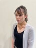 佐久本限定　似合わせカットカラー+超音波オージュアトリートメント19250円が