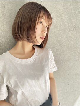 アッシュ 都立大学店(Ash) 大人ショート/ヘルシーレイヤー/似合わせカット/艶髪[都立大学]