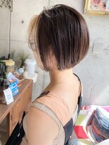 トト 船橋店(toto.)&nbsp;黒髪/グレーベージュ/レイヤーロング/前髪パーマ[西船橋/津田沼]