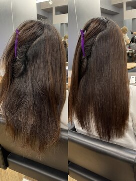 シカ 神戸三宮元町店(Cica) 縮毛矯正 ストレート 神戸 元町美容室 髪質改善 三宮美容室