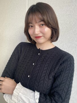 ガーデン オオタカノモリ(garden otakanomori) 顔まわりカット/顔まわりレイヤー/シースルーバング/韓国風