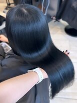 ユーフォリア 銀座本店(Euphoria) 髪質改善　ストレート　ブルーカラー　透明感カラー　韓国ヘア