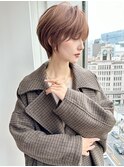 前髪ありなし面長丸顔/20代/30代/40代/ショート/ボブ【倉田】