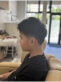 アップバングショート