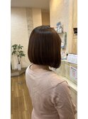前下がりボブ