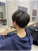 ゆるふわツーブロマッシュ